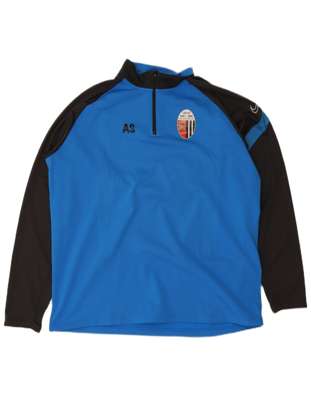 Nike Haut de survêtement Dri Fit Graphic pour homme 2XL Bleu color block
