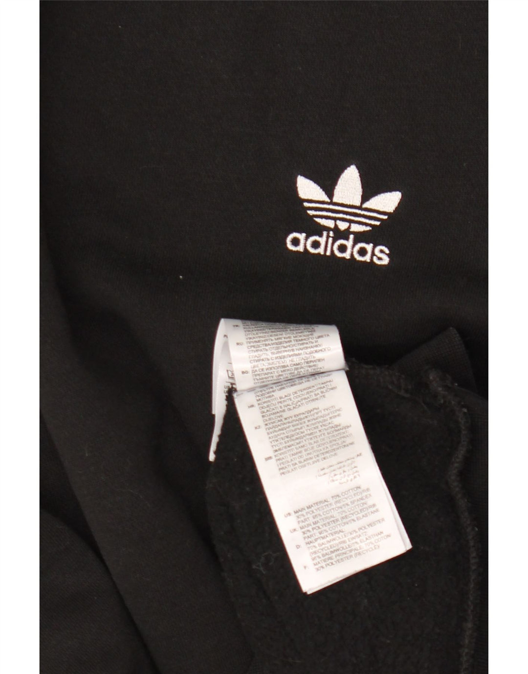 Adidas Homme Sweat Jumper XL Noir Coton