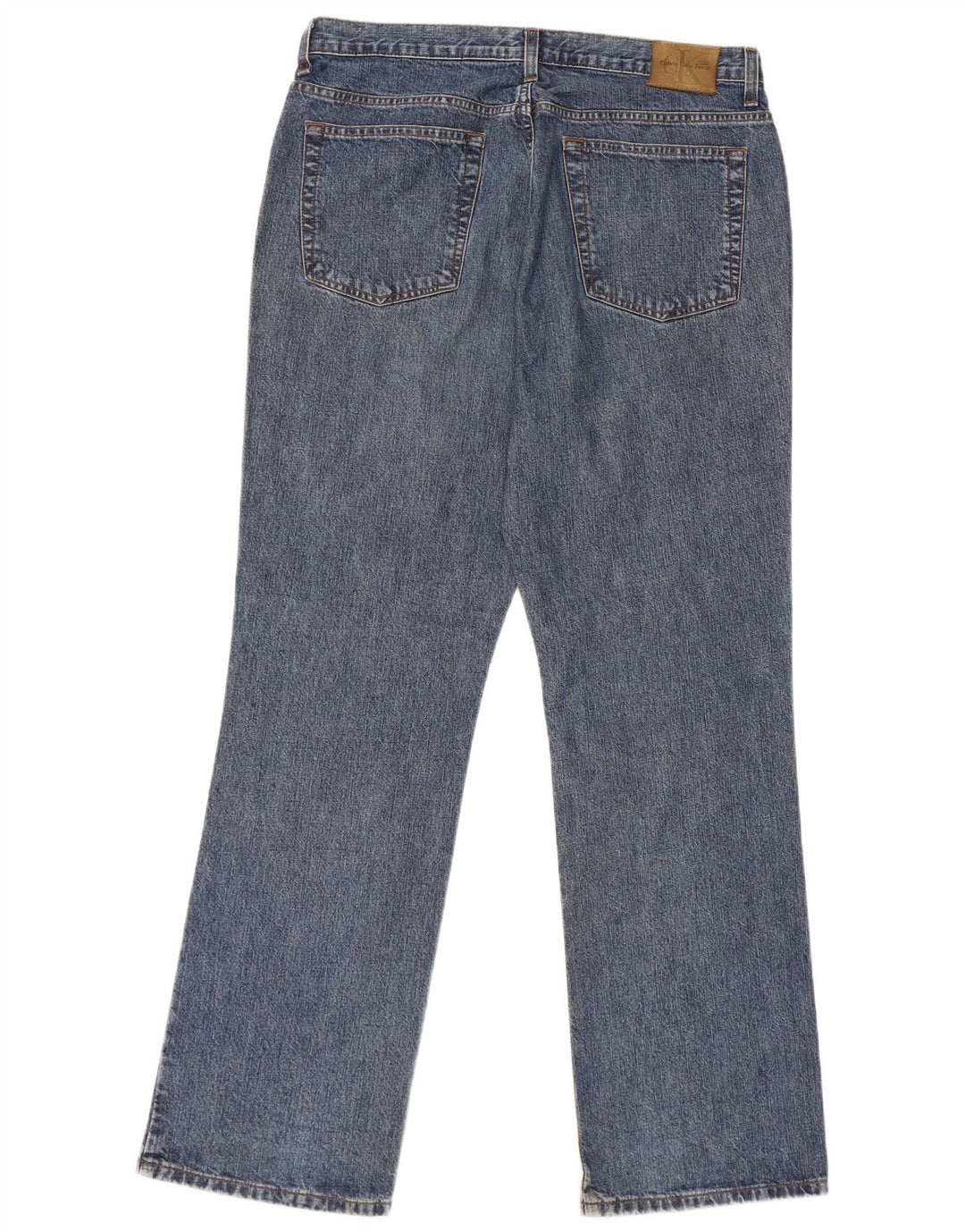Calvin Klein Jean droit homme W34 L31 bleu coton