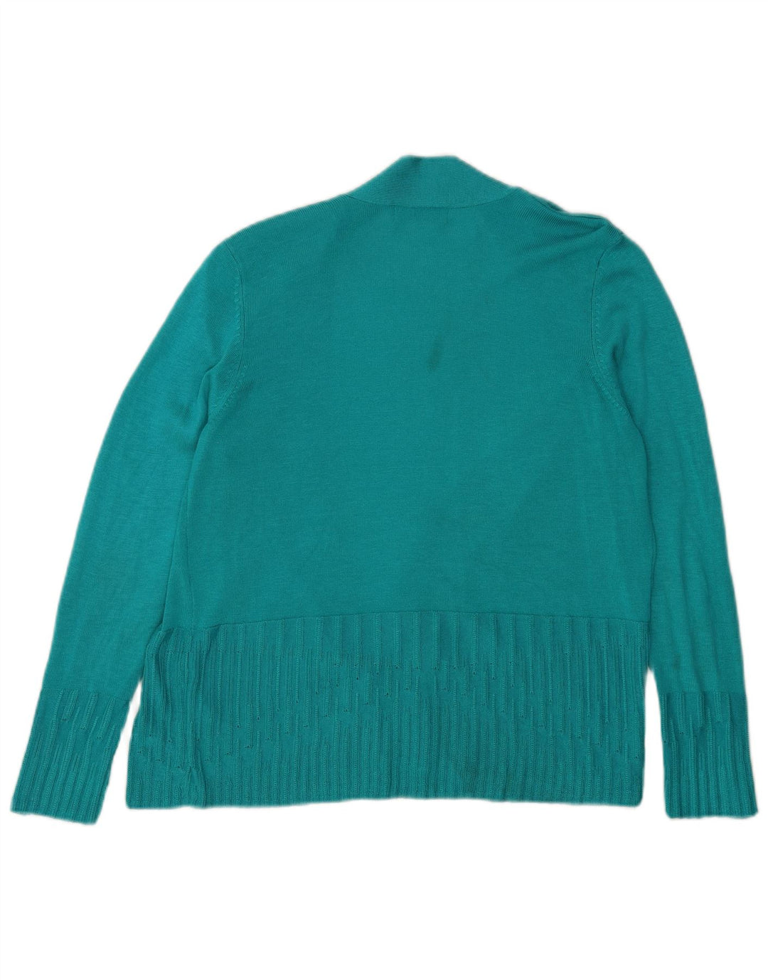 Marks & Spencer Pull cardigan ouvert Per Una pour femme UK 14 Large Turquoise