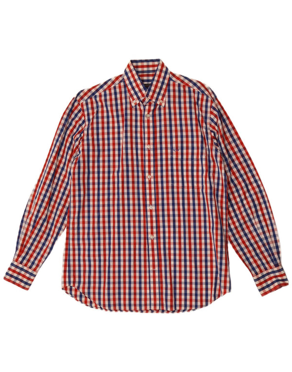 Paul & Shark Chemise Homme Taille 39 Moyen Multicolore Vichy Coton