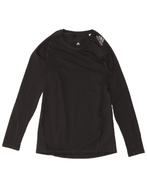 Adidas Garçon Climacool Top Manches Longues 13-14 ans Noir Polyester