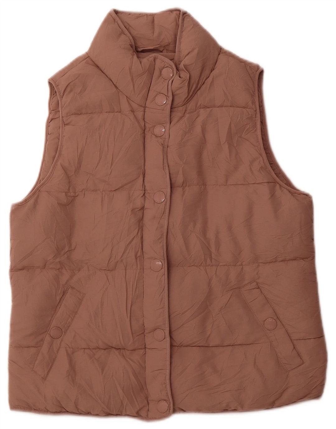 J. CREW Gilet rembourré pour femme UK 10 Small Rose Polyester