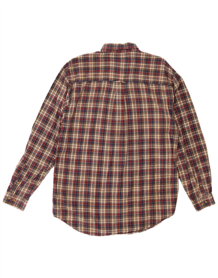 St. Bernard Chemise En Flanelle Coton À Carreaux Multicolore Moyen Homme