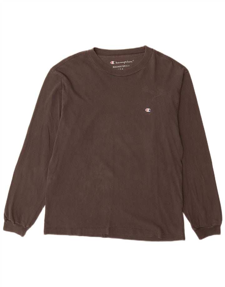 Champion Haut à manches longues pour homme Petit gris