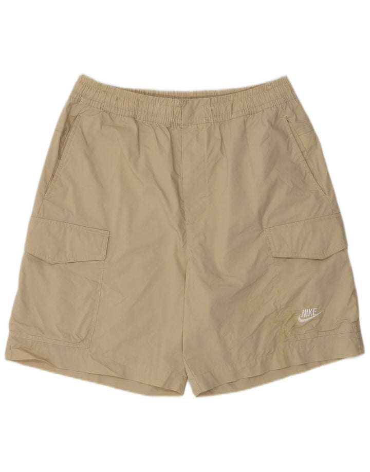 Nike Short Cargo Homme Medium W34 Beige Coton