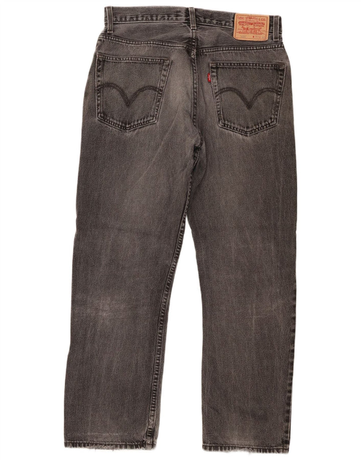 Levi's Jean Droit 505 Regular Fit Homme W33 L30 Gris Coton