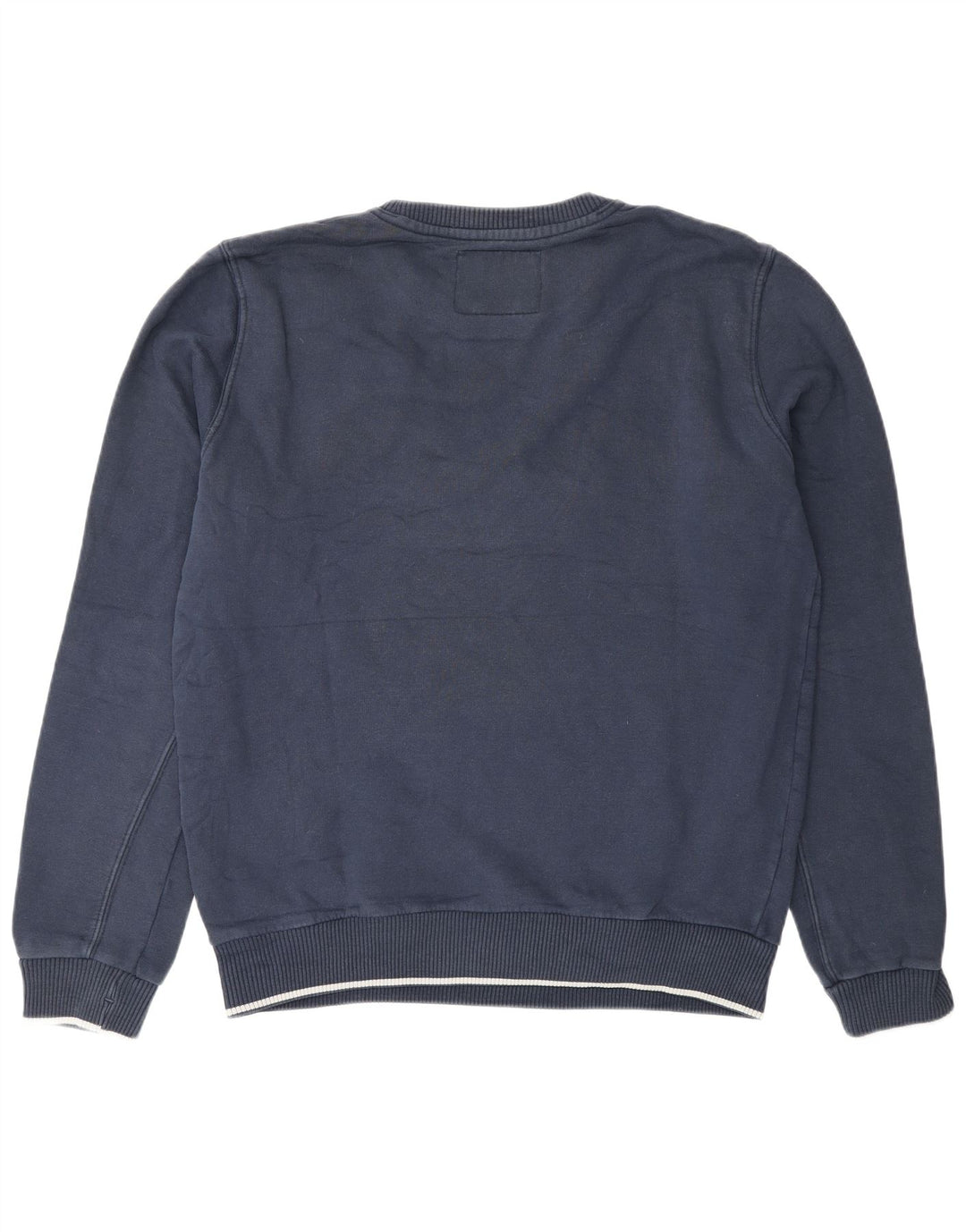 Woolrich Sweat-shirt graphique pour homme en coton bleu marine Taille L