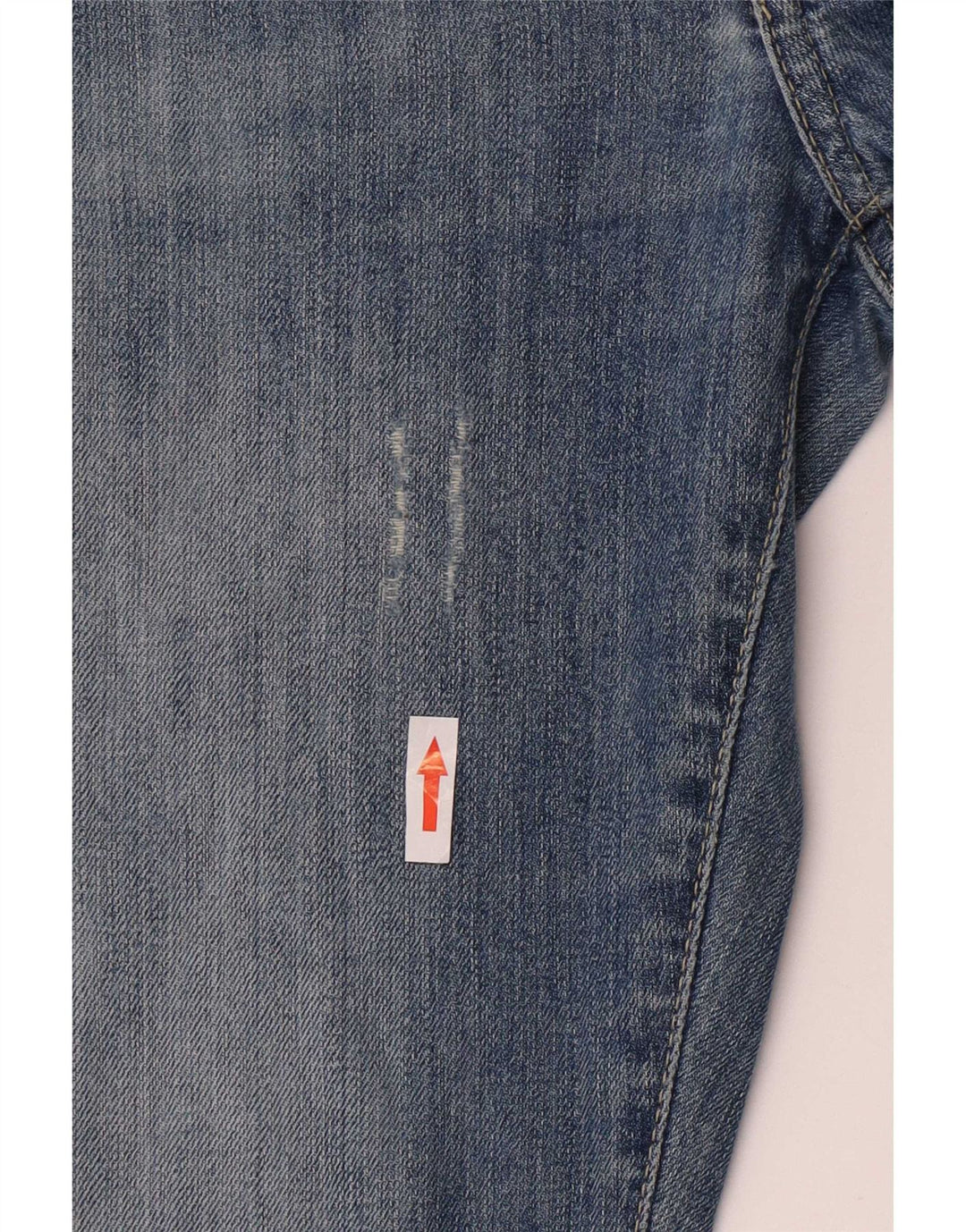 Calvin Klein Jean slim effet vieilli pour femme W32 L33 Bleu