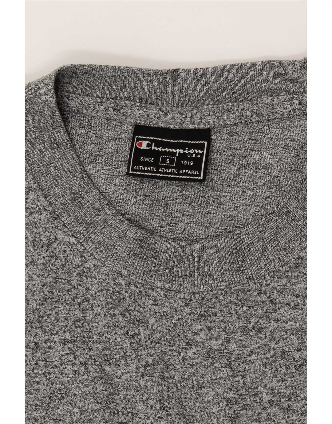 Champion T-Shirt Homme Petit Gris Moucheté