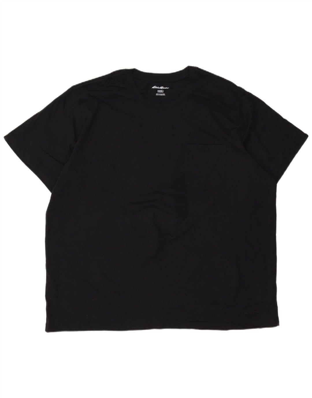 EDDIE BAUER T-Shirt Homme Top 3XL Coton Noir