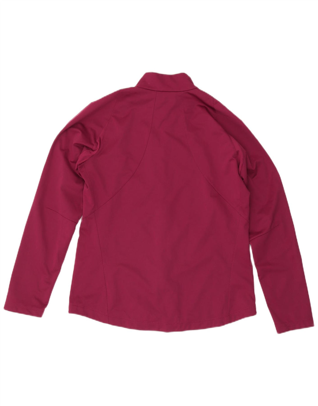 Asics Veste de survêtement pour femme UK 16 Large Bordeaux Polyester