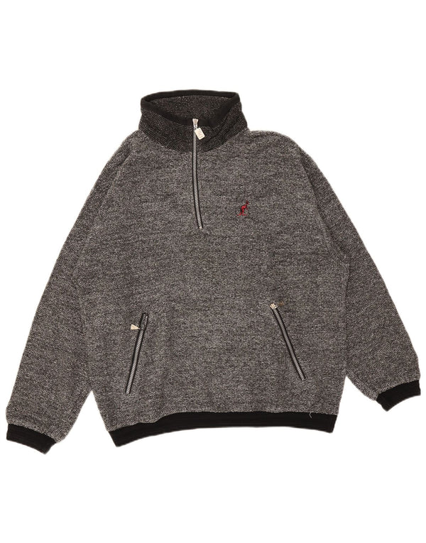 AUSTRALIAN L'ALPINA Sweat-Shirt Homme IT 52 Large Gris Moucheté