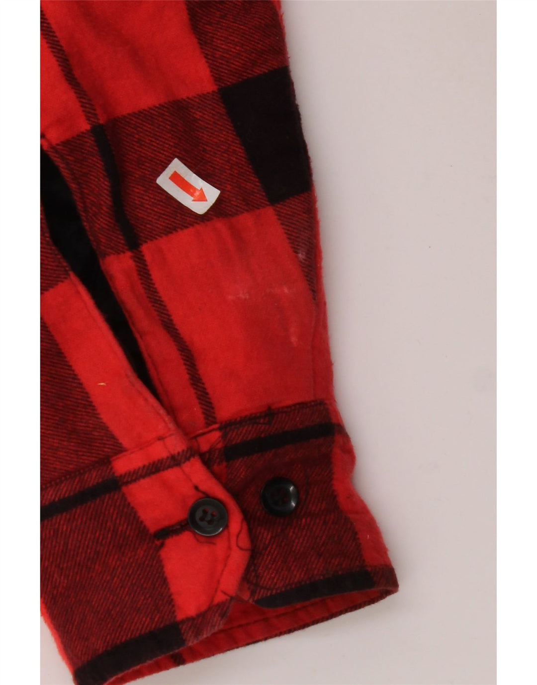 ELYSEE Chemise en Flanelle Lumberjack Homme Rouge Moyen en Coton à Carreaux