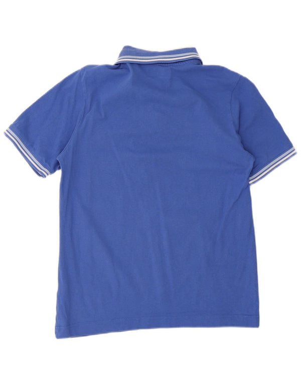 Kappa Polo Homme Petit Bleu Rayé Coton