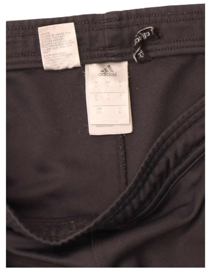 Adidas Pantalon de survêtement Climalite pour homme Petit Noir Polyester Colorblock
