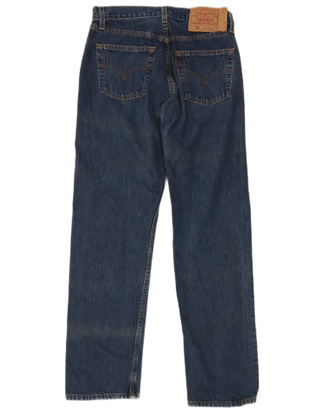 Levi's Jean Droit 501 Homme W30 L30 Bleu Marine
