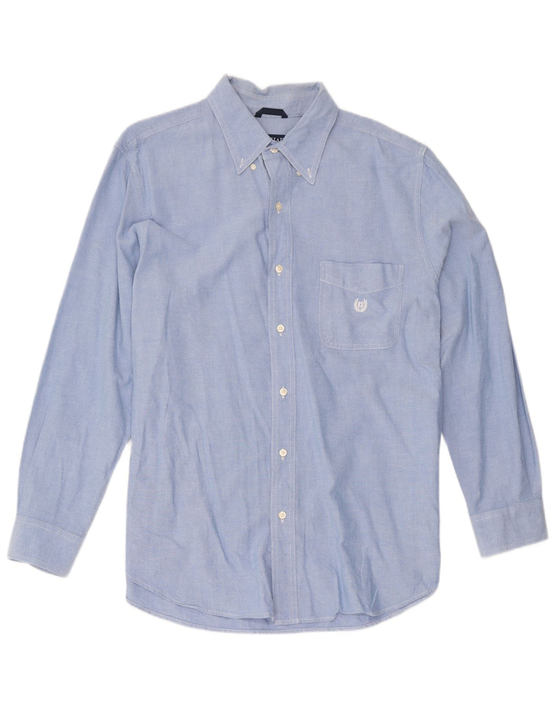 Chaps Chemise Homme Large Bleu Coton