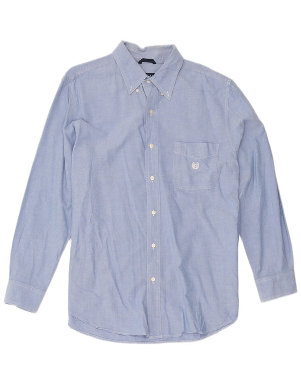 Chaps Chemise Homme Large Bleu Coton