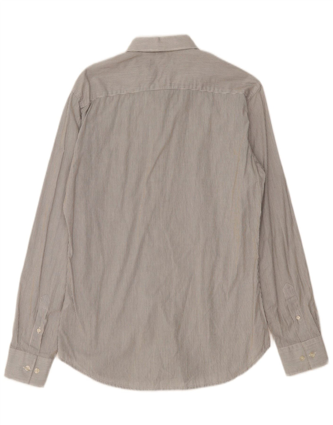 FRENCH CONNECTION Chemise Homme Petite Rayure Grise Coton