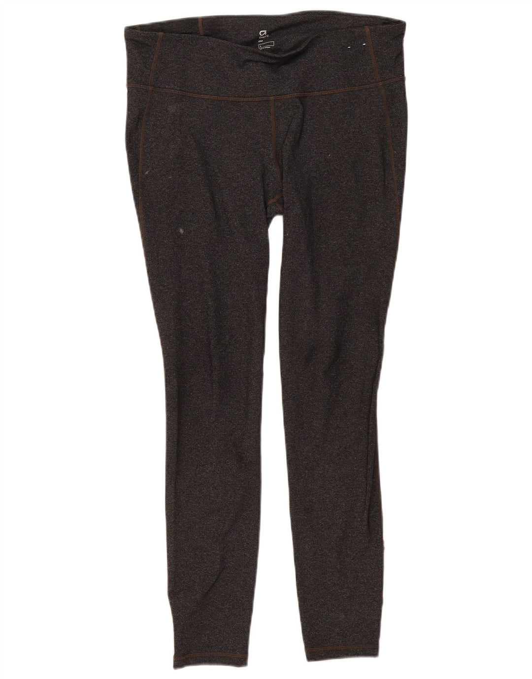 Gap Leggings Femme UK 14 Large Gris Moucheté Nylon