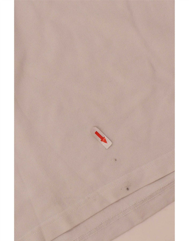 Massimo Dutti Polo Homme 2XL Blanc Coton