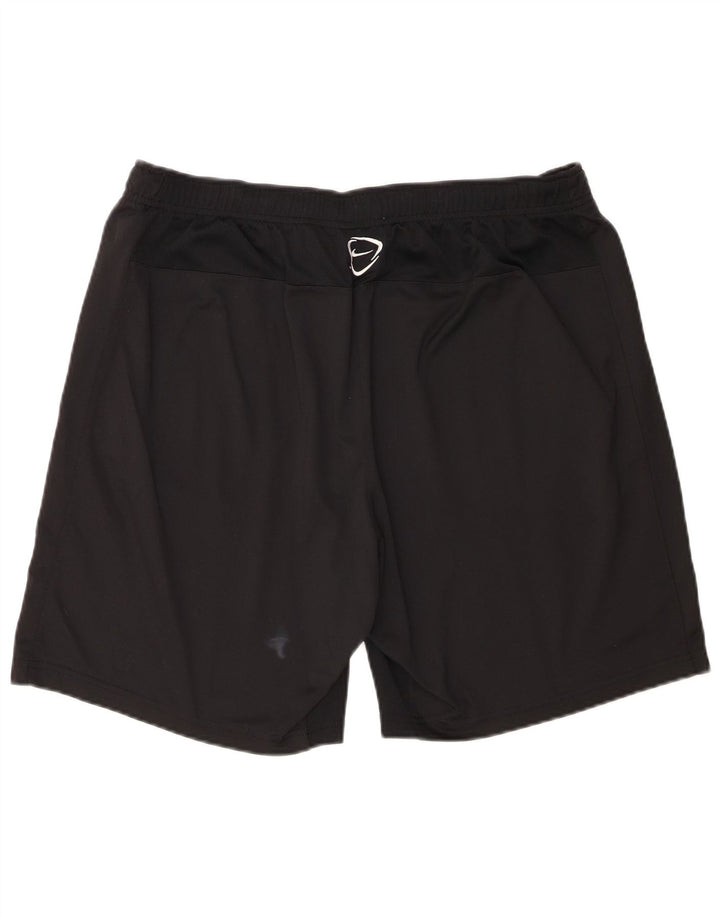 Nike Short de sport Dri Fit pour homme XL Noir Polyester