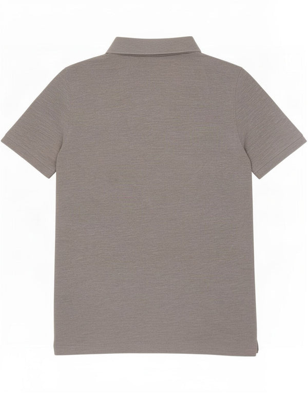 Crew Clothing Polo homme grand gris chiné en coton