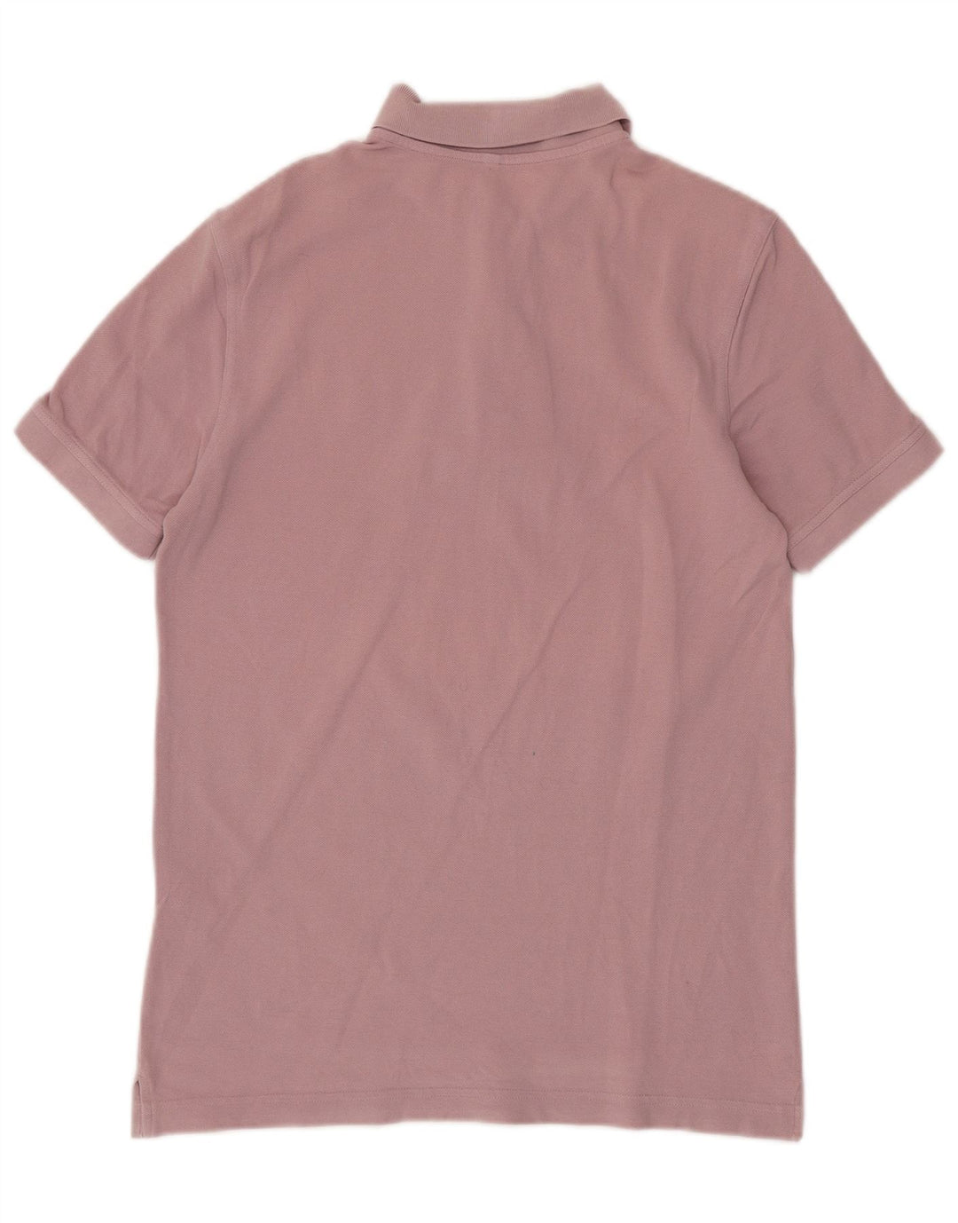 BENETTON Polo Homme Rose Moyen Coton