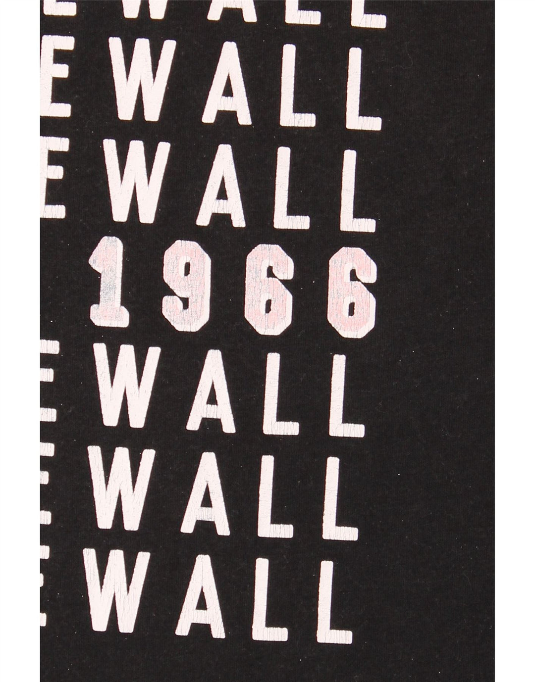 Vans T-shirt graphique pour femme UK 46 Large Noir Polyester