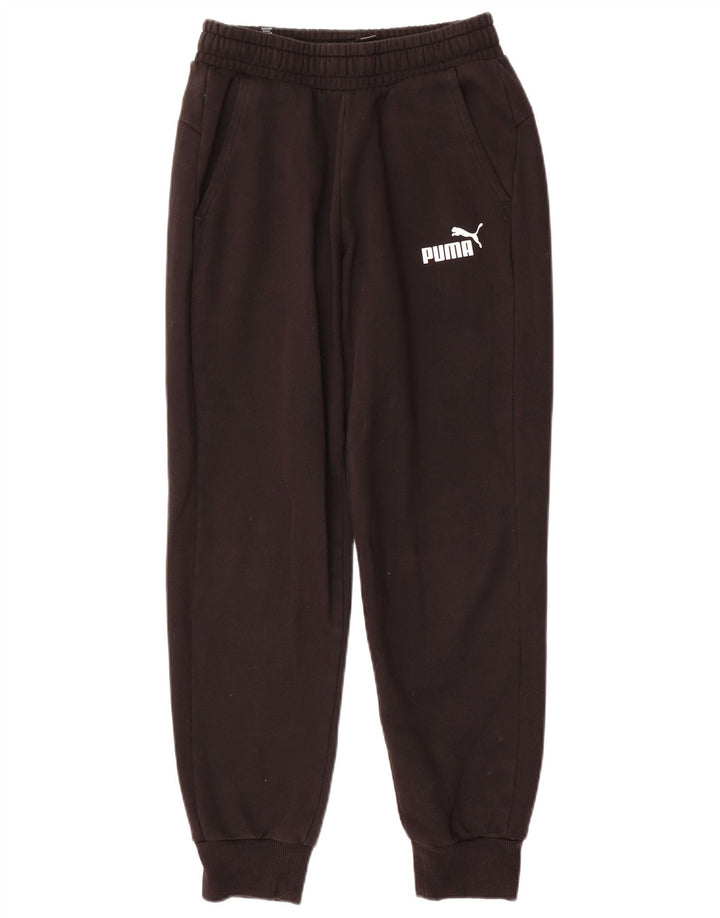Puma Pantalon de survêtement pour homme en coton noir Taille S