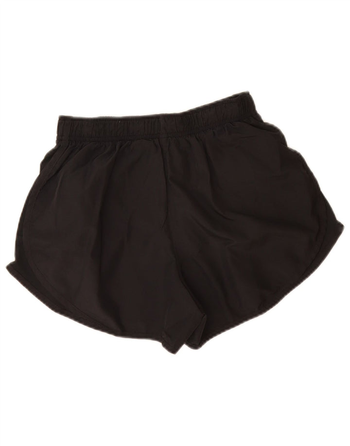 Nike Short de sport Dri Fit pour femme UK 8 Small Noir Polyester