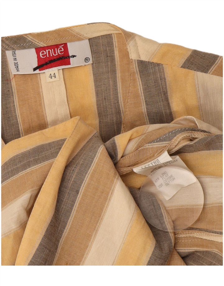 veste blazer sans manches femme vintage IT 44 Rayé multicolore moyen