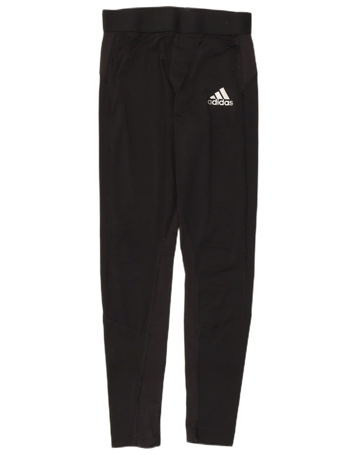Adidas Femmes Primegreen Leggings UK 14 Grand Noir Polyester