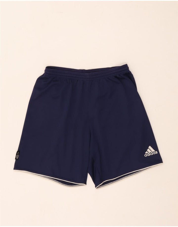 Adidas Short de sport pour homme Petit bleu marine Polyester