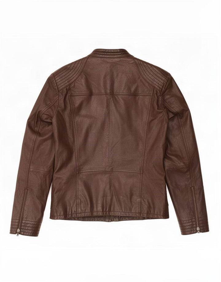 Conbipel Veste En Cuir Femme IT 50 Large Marron