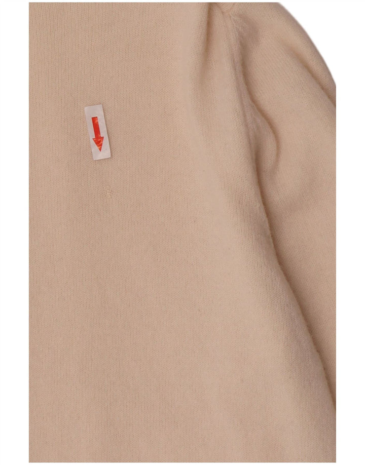 Massimo Dutti Cardigan pour femme en laine beige moyen UK 14