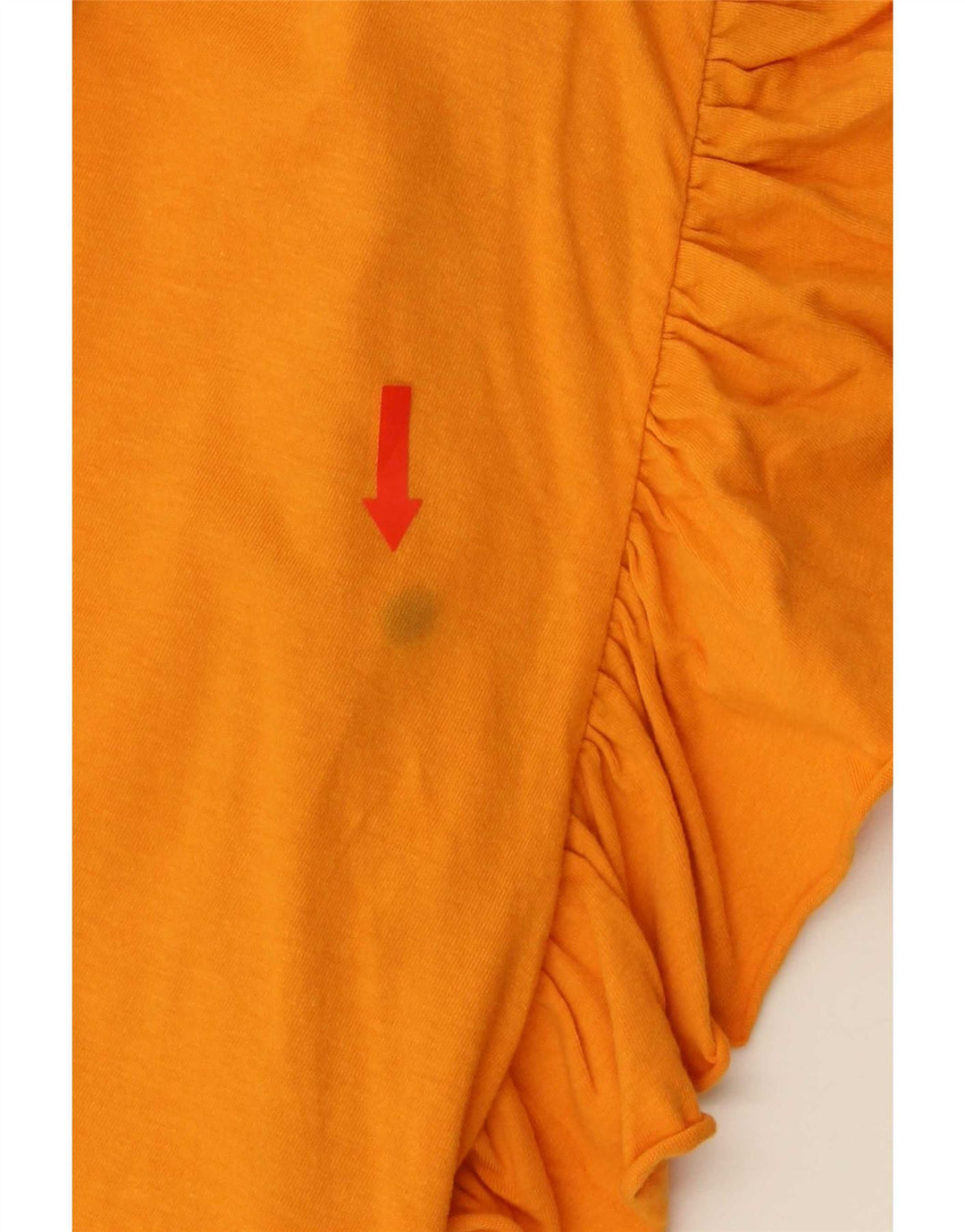 Zara Femme Chemisier Top UK 12 Orange Moyen