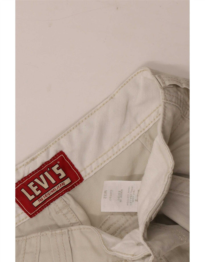 Levi's Short Cargo W32 Homme Beige Coton