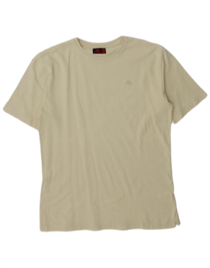Kappa T-Shirt Homme Beige Moyen Coton