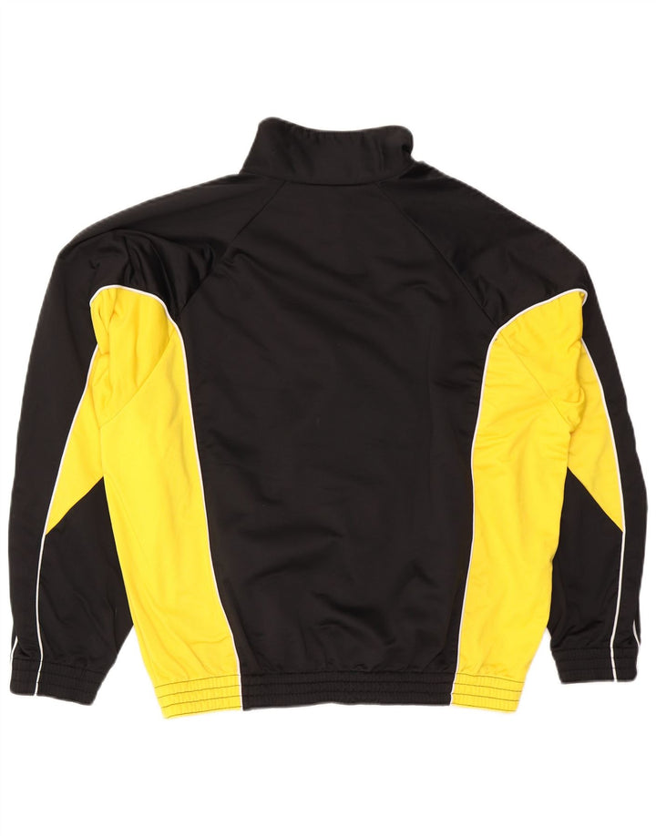 Errea Veste de survêtement pour homme Large Noir Colorblock Polyester