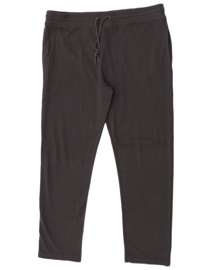Marks & Spencer Pantalon de survêtement coupe classique pour homme XL Gris Coton