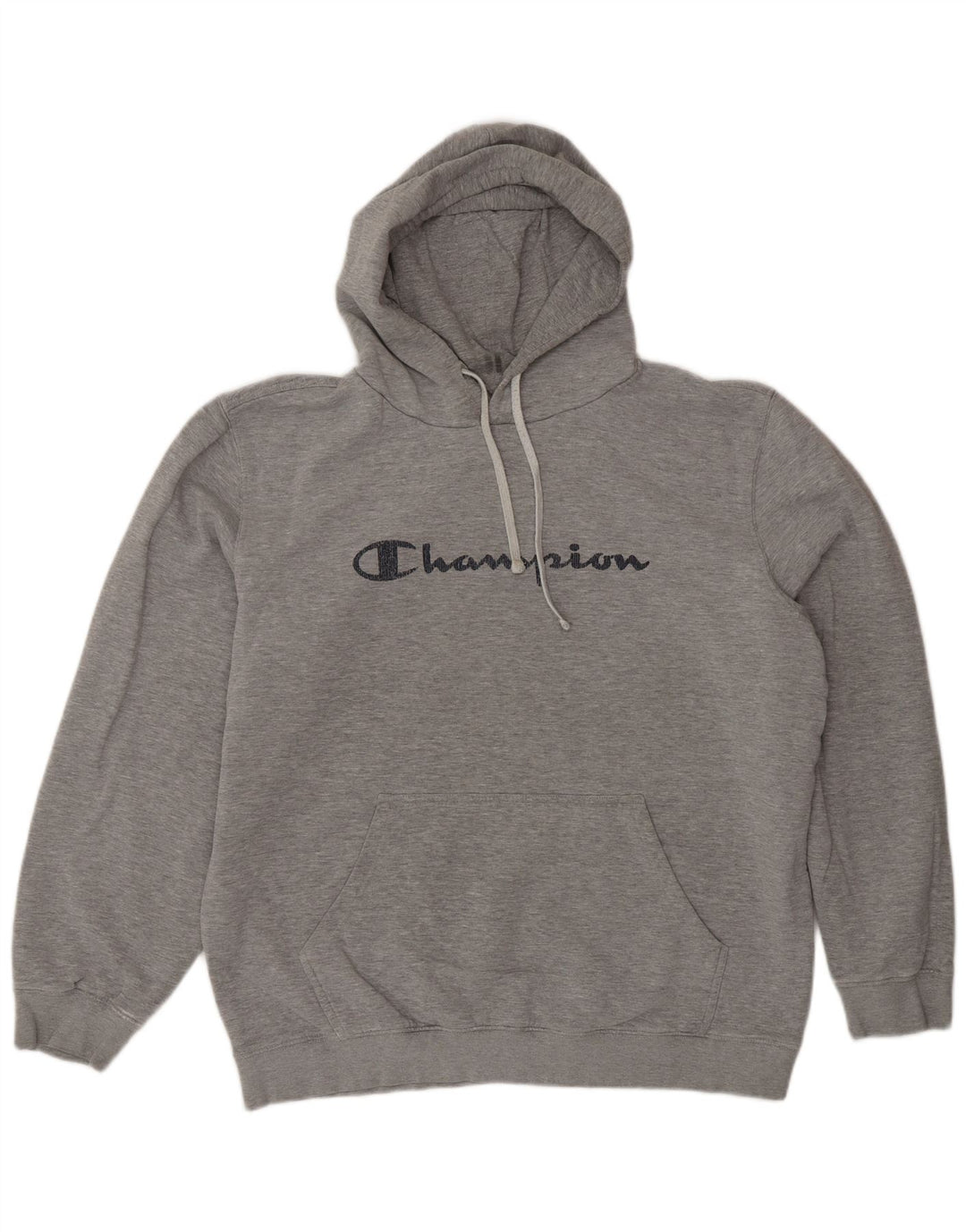 Champion Pull à capuche graphique pour homme 2XL Gris
