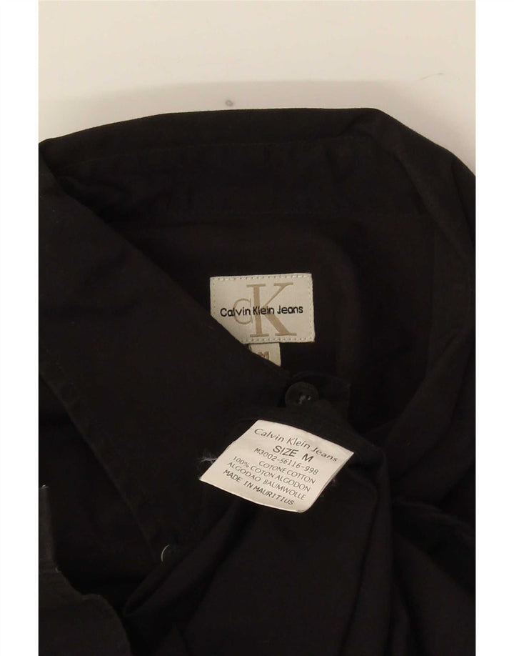 Calvin Klein Jeans Chemise Homme Coton Noir Moyen