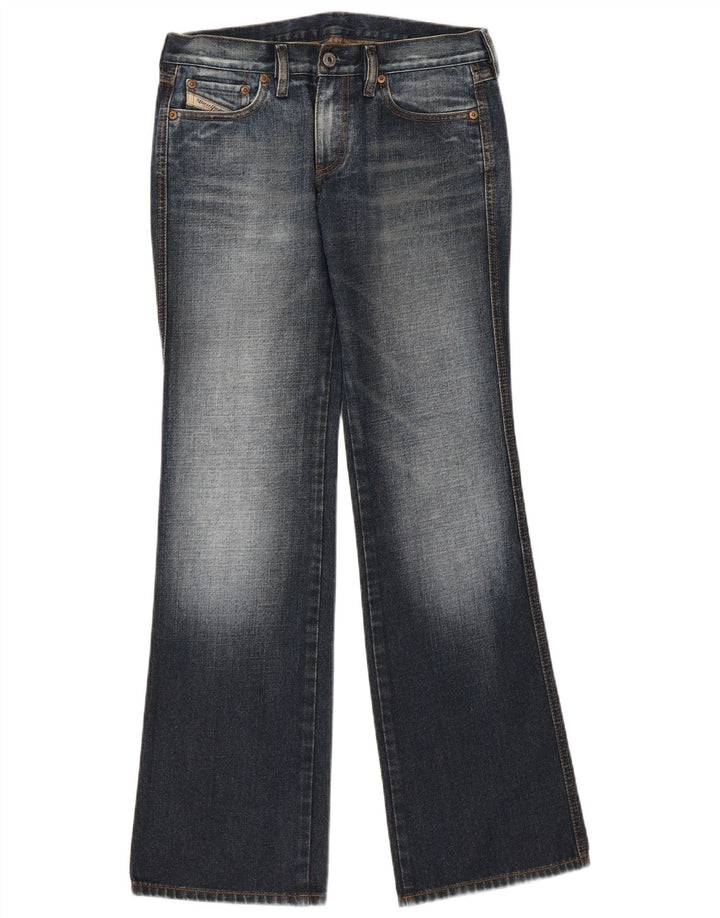 DIESEL Jean Bootcut Femme W28 L31 Bleu Marine Coton