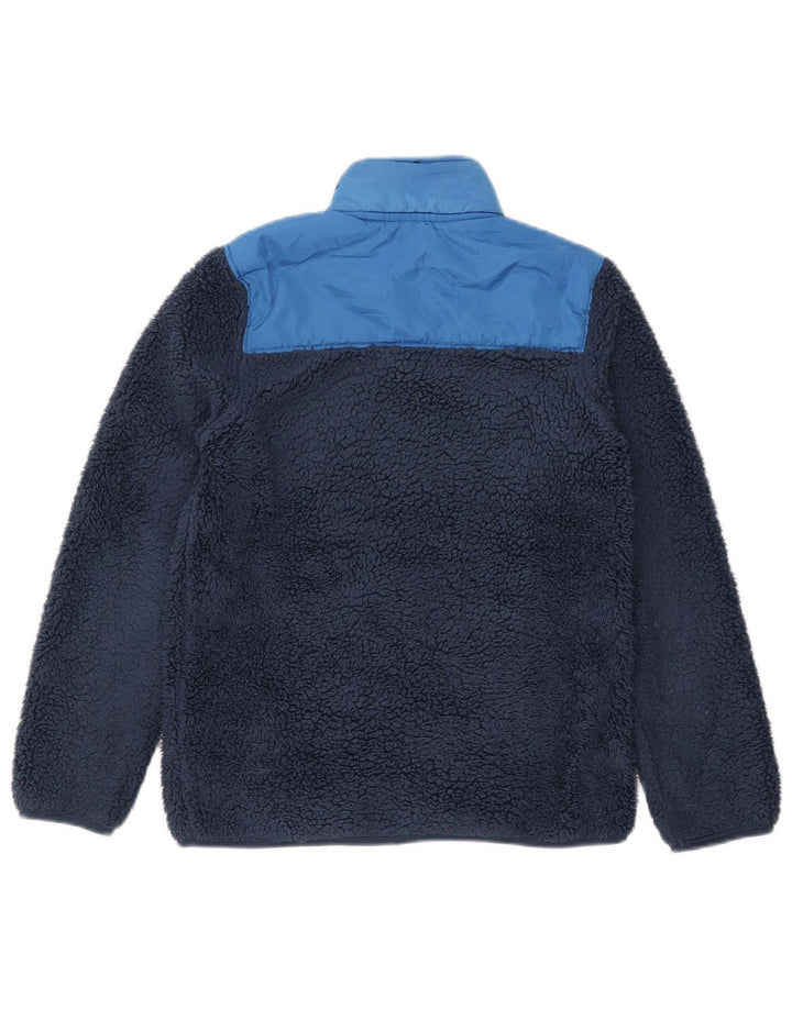 MOUNTAIN WAREHOUSE Veste Polaire Garçon 12-13 ans Bleu Marine Colourblock