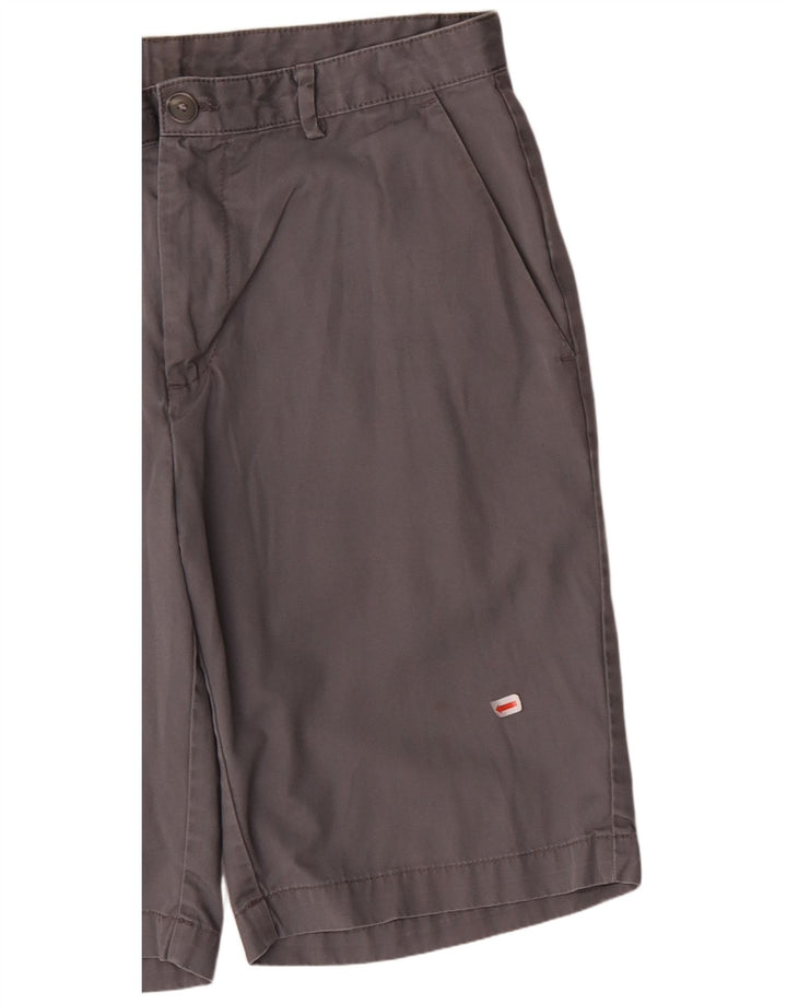 CALVIN KLEIN Short Chino Homme W30 Gris Moyen Coton