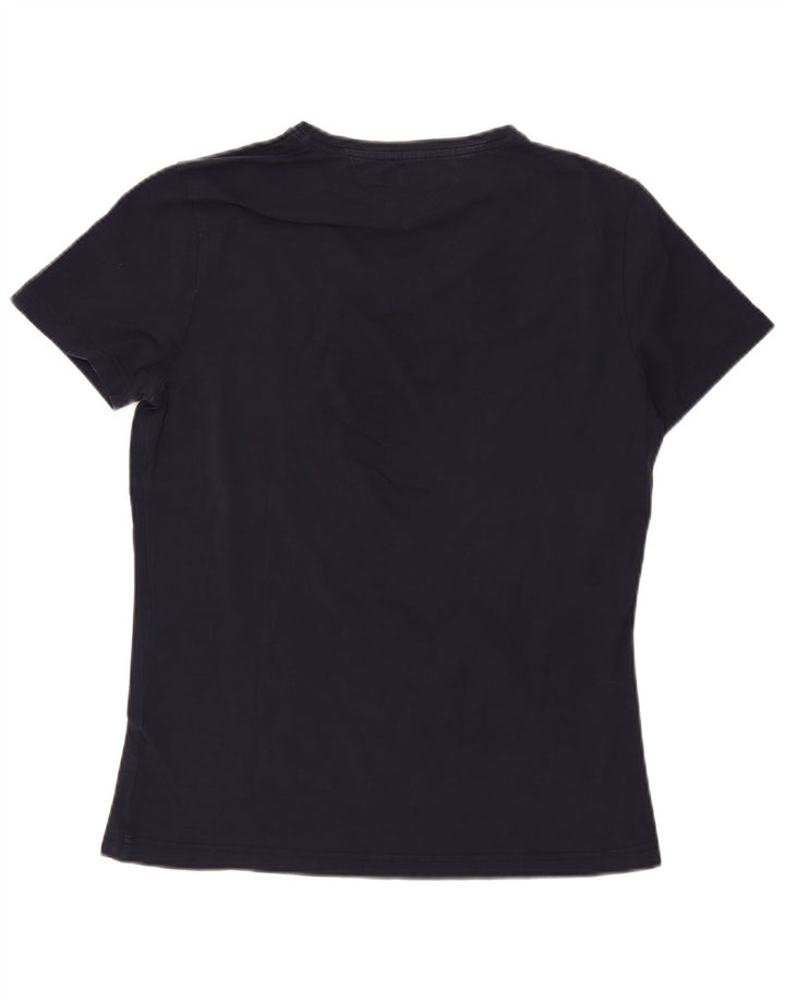 Tommy Hilfiger T-Shirt Homme Haut Large Bleu Marine