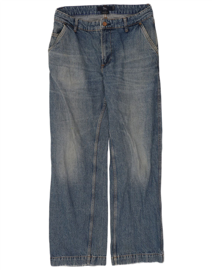 Boden Femme Jeans Loose W32 L29 Bleu Coton