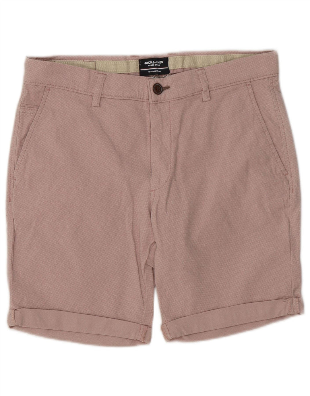 Jack & Jones Short Chino Homme Medium W32 Rose Coton